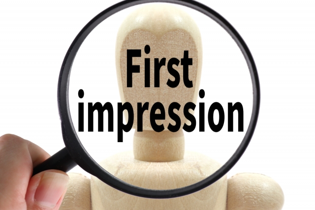First impression・第一印象のイメージ